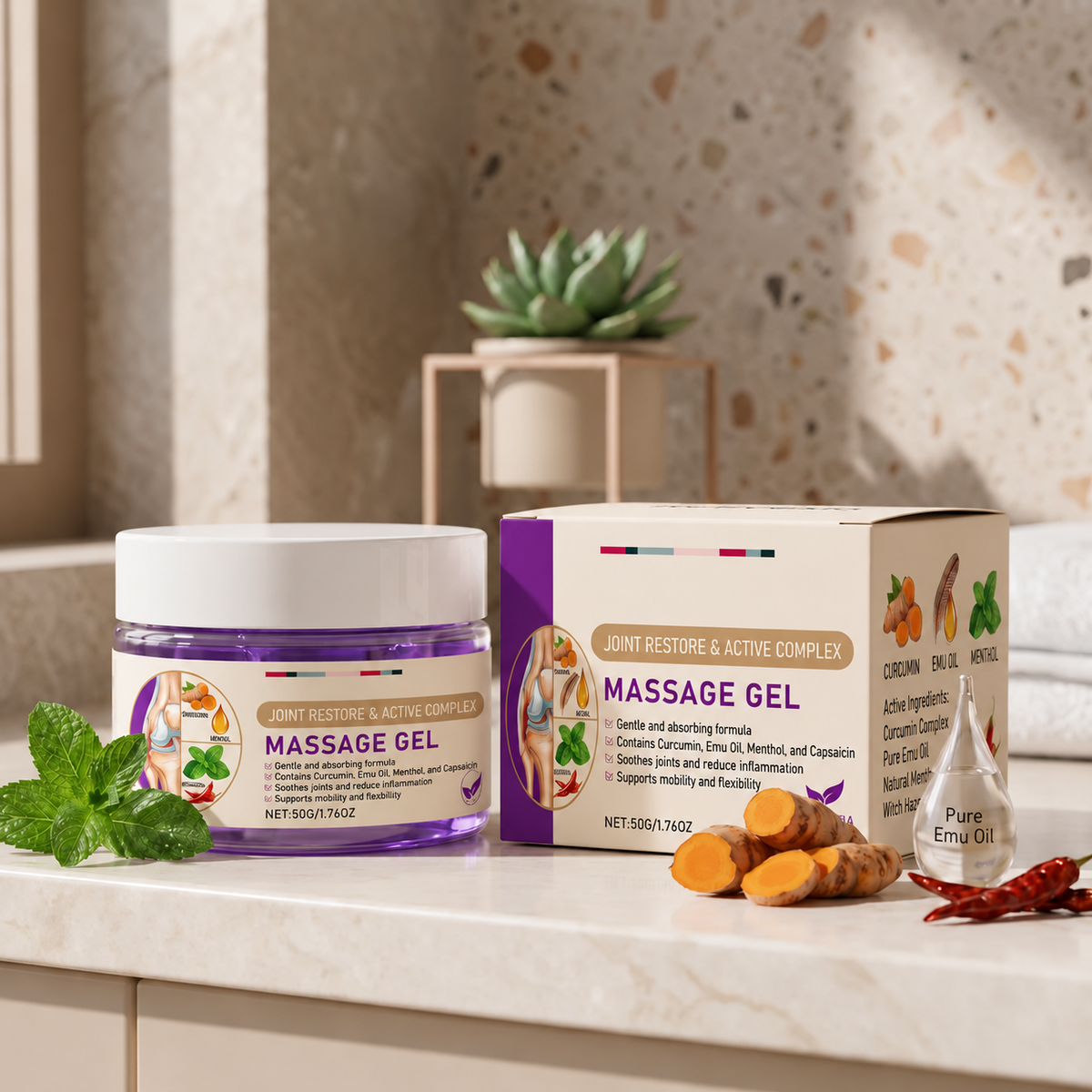 Advanced Arthritis Relief Gel - DON’T LET JOINT DISCOMFORT SLOW YOU DOWN